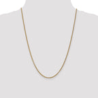 10k 2.4mm Round Open Link Cable Chain