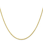 10k 1.3mm Heavy-Baby Rope Chain