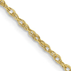 10k 1.3mm Heavy-Baby Rope Chain