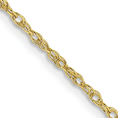 10k 1.3mm Heavy-Baby Rope Chain