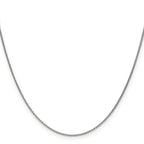10k WG 1mm Round Open Link Cable Chain