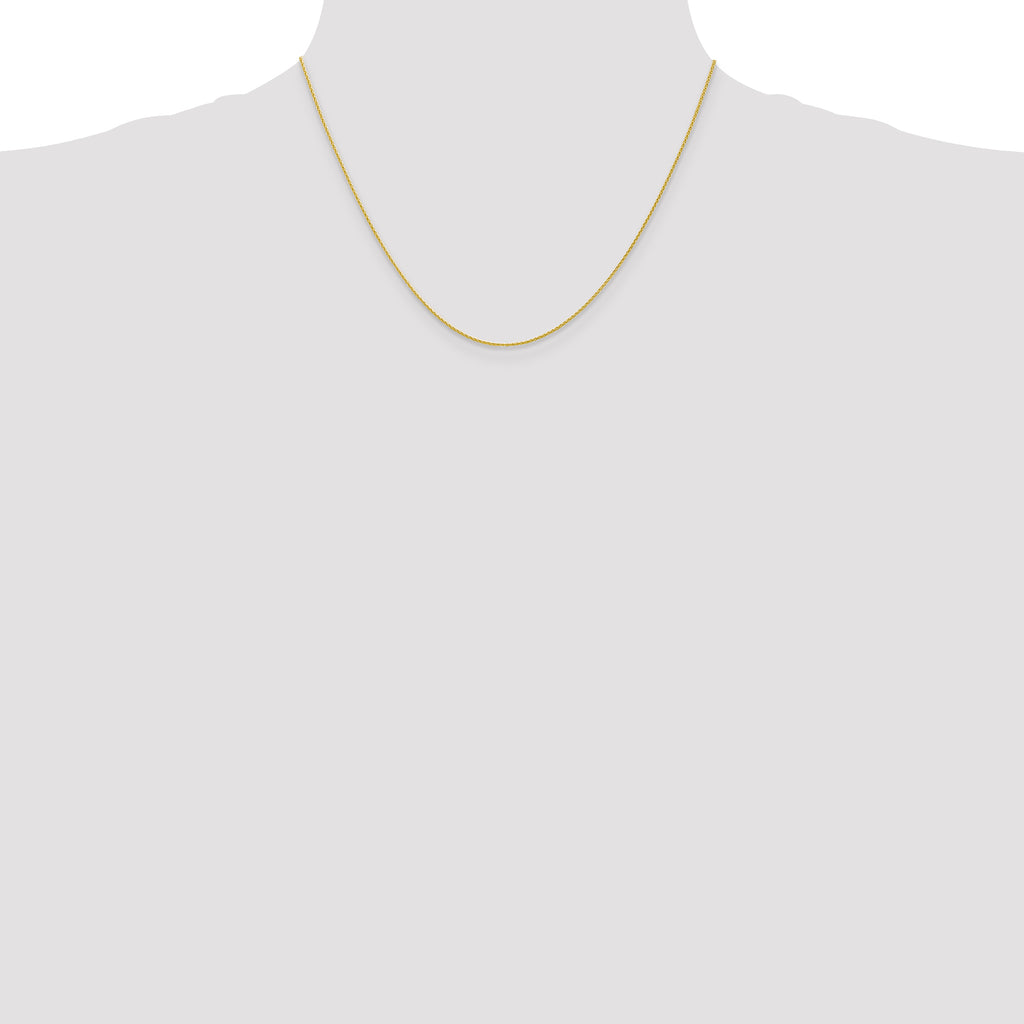 10k 1.0mm Parisian Wheat Chain