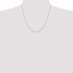 10k 1mm Parisian Wheat Chain