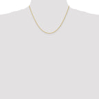 10k 1.2mm Parisian Wheat Chain