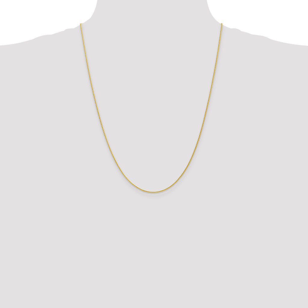 10k 1.2mm Parisian Wheat Chain