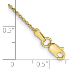 10k 1.2mm Parisian Wheat Chain