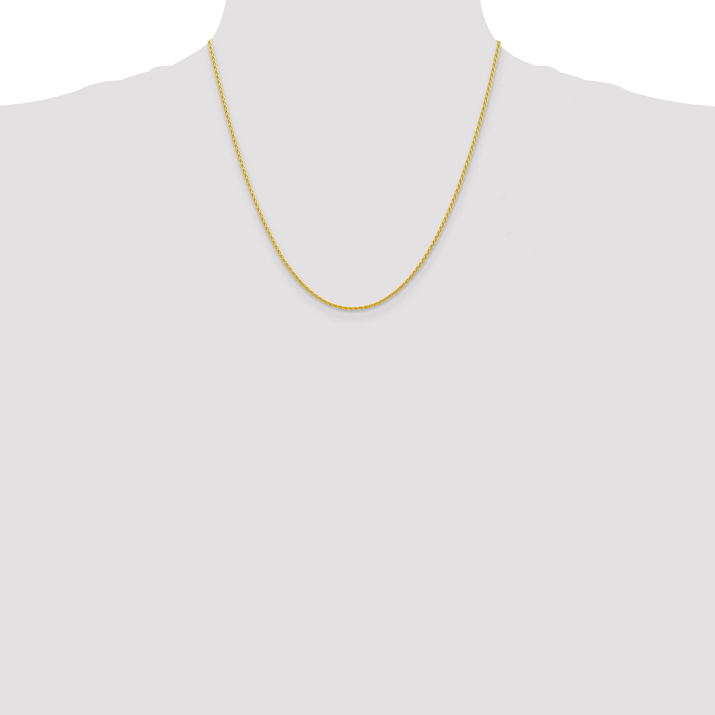10k 1.5mm Parisian Wheat Chain