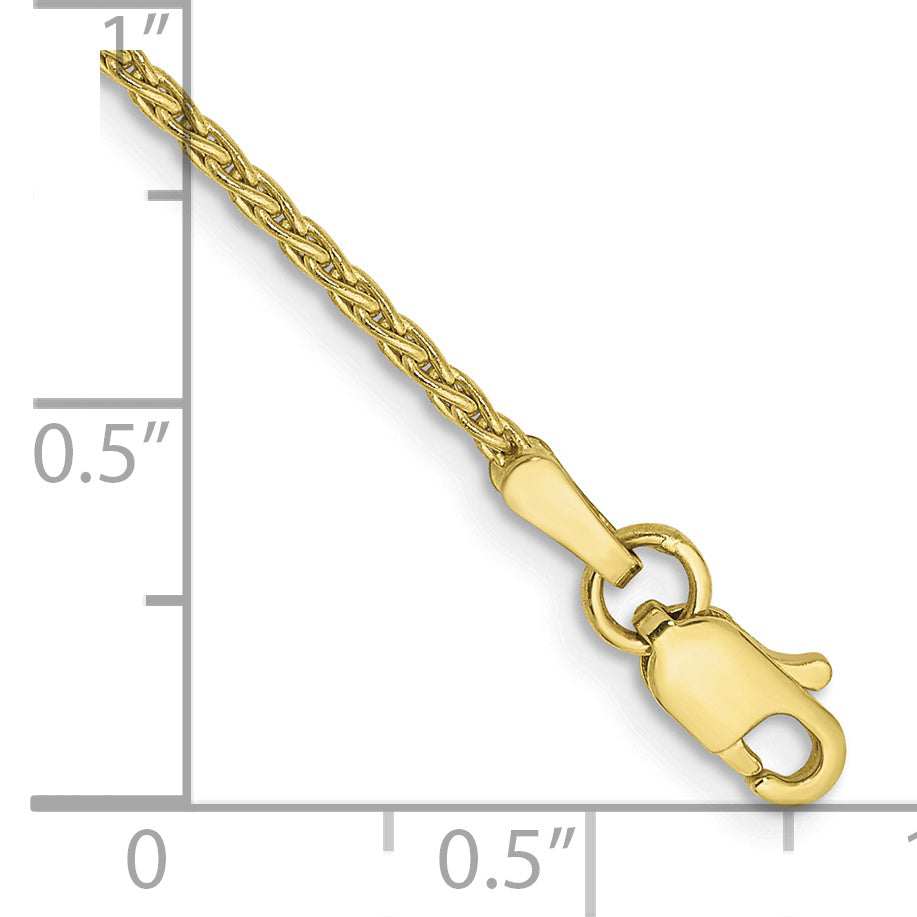 Parisian Wheat Chain in 10K Yellow Gold, 1.5mm Secondary image