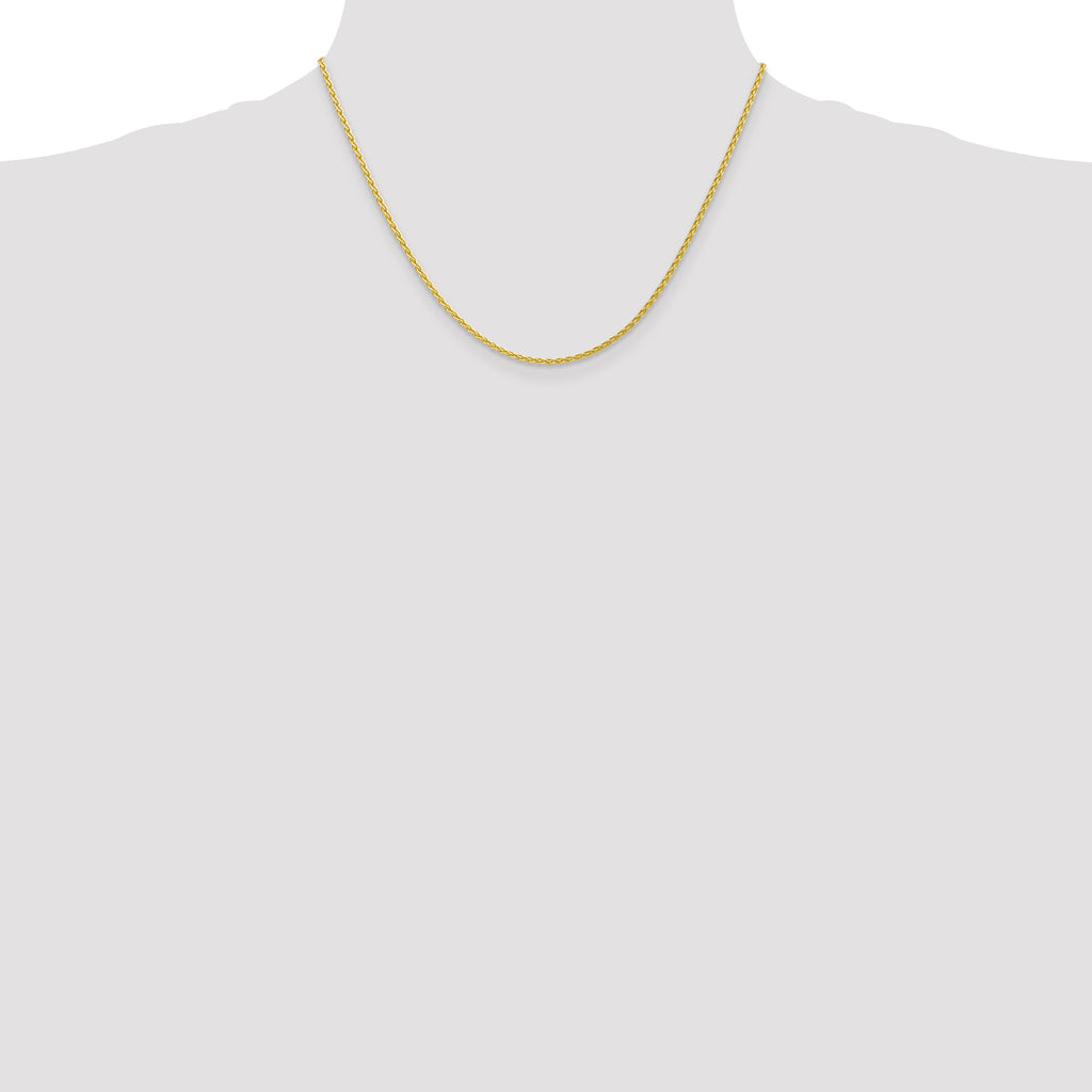 10k 1.75mm Parisian Wheat Chain