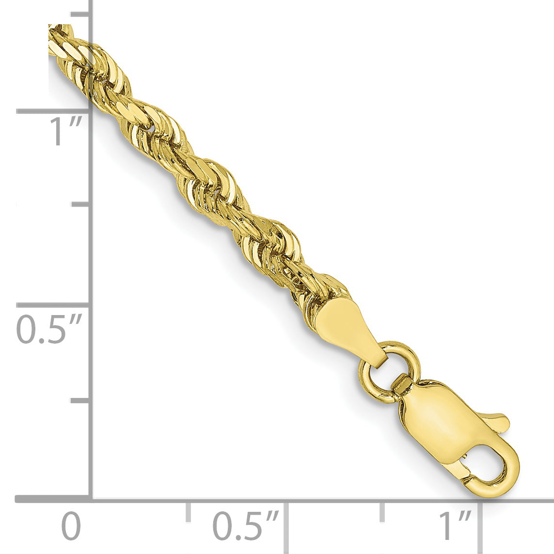 10k 3.35mm D/C Quadruple Rope Chain Secondary image