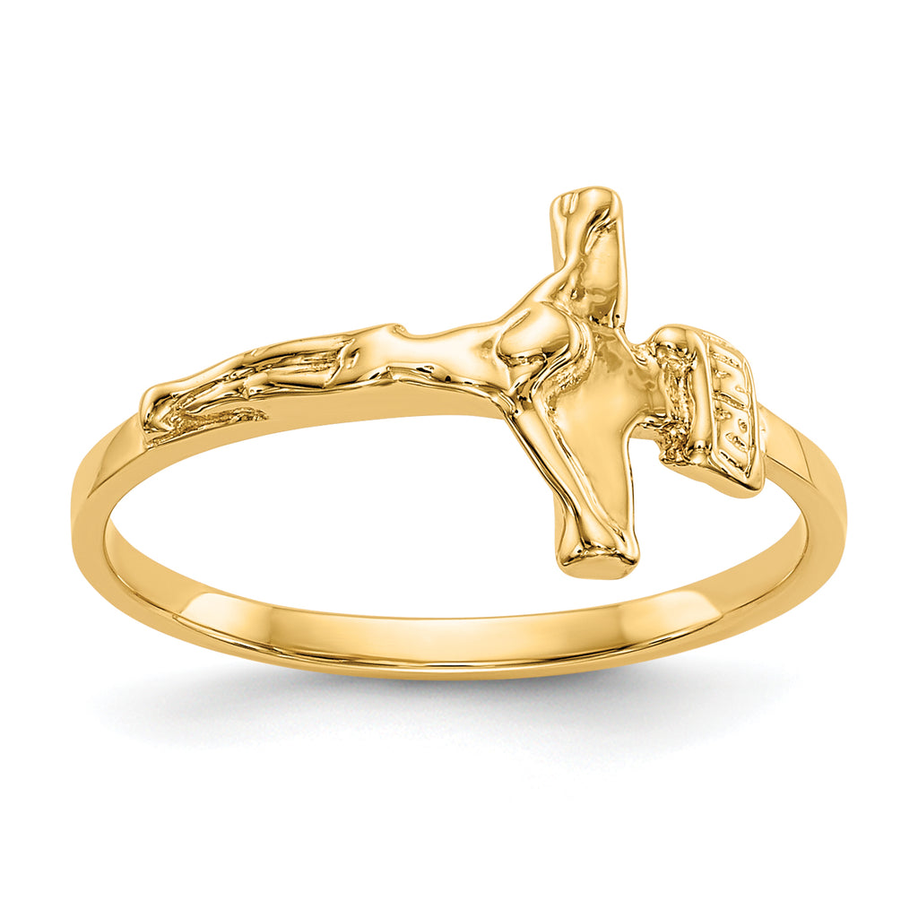 10k Childs Polished Dome Ring
