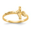10k Childs Polished Dome Ring