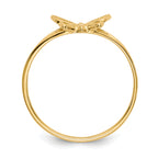 10k Children's Butterfly Ring