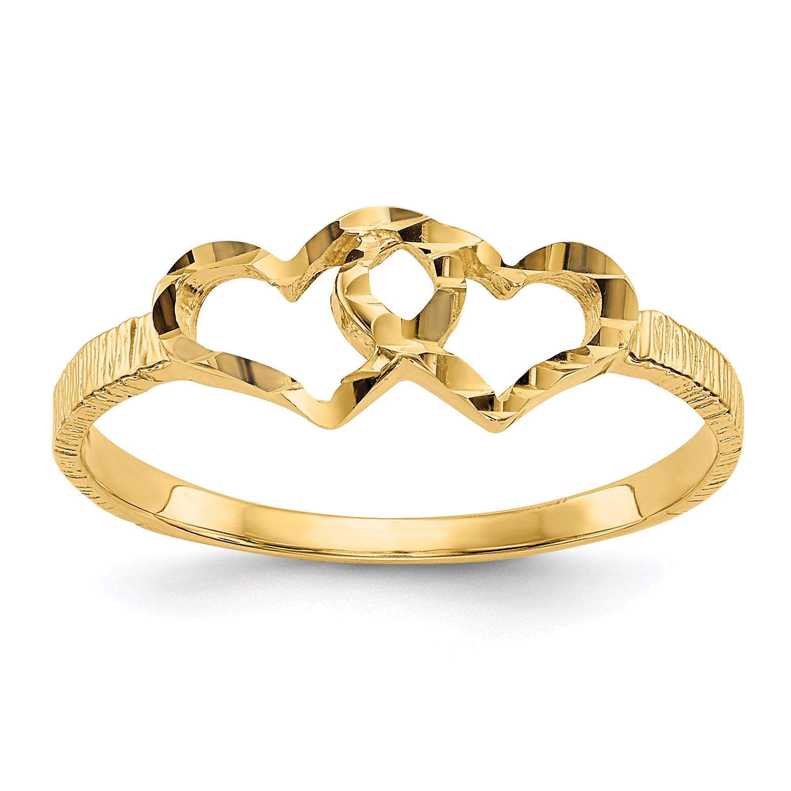 10k Children's Heart Ring Main image
