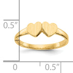 10k Childs Fancy Signet Ring