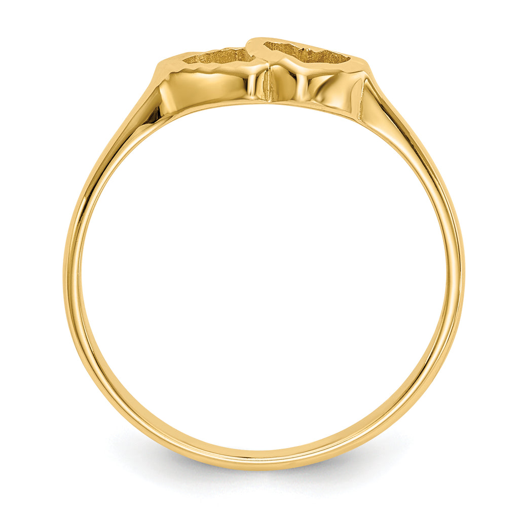 10k Children's Heart Ring