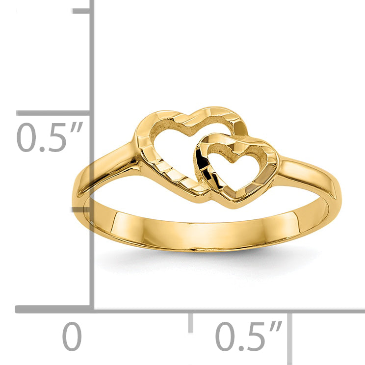 10k Childs Fancy Signet Ring