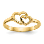 10k Childs Fancy Signet Ring
