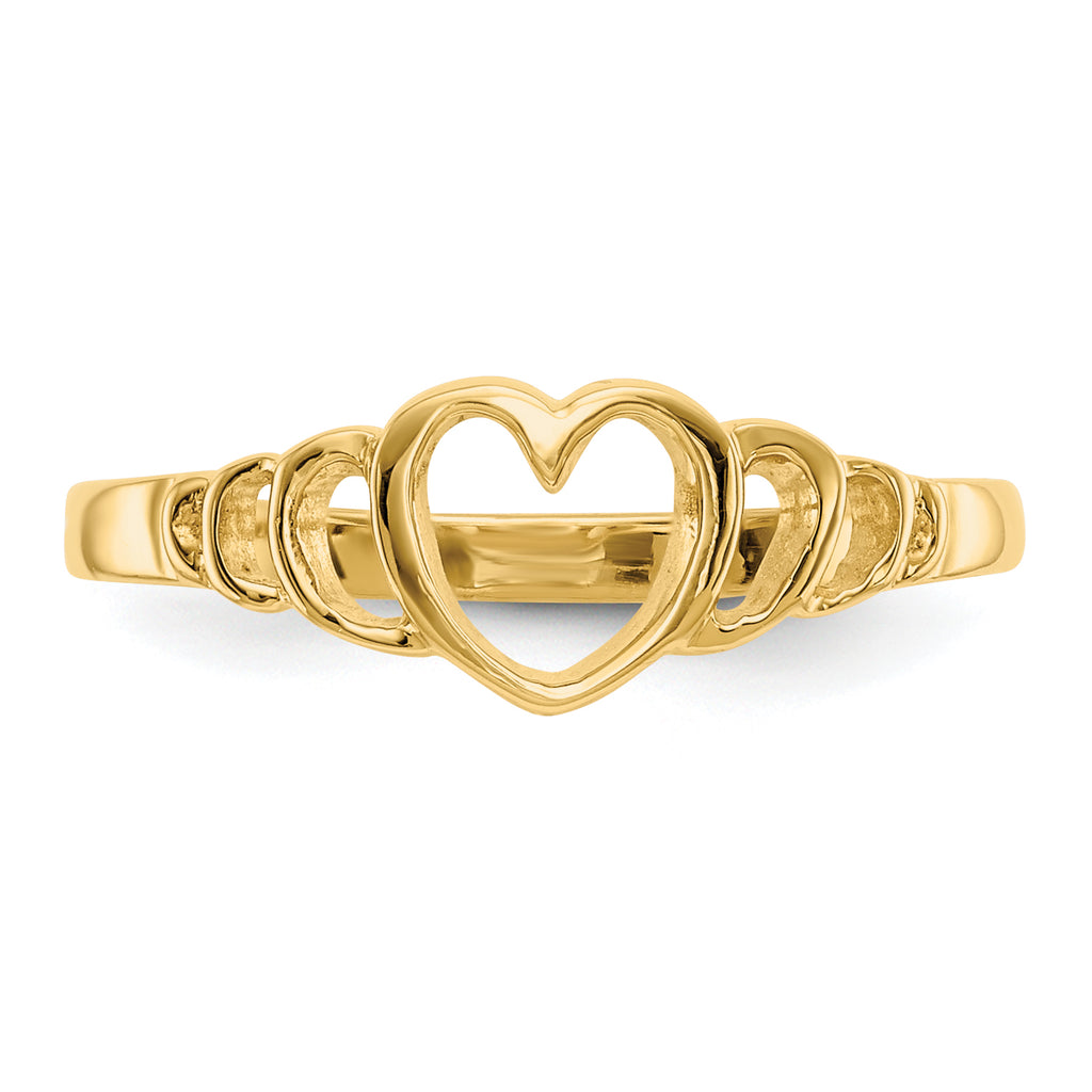 10k Children's Heart Ring