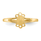 10k Childs Fancy Signet Ring