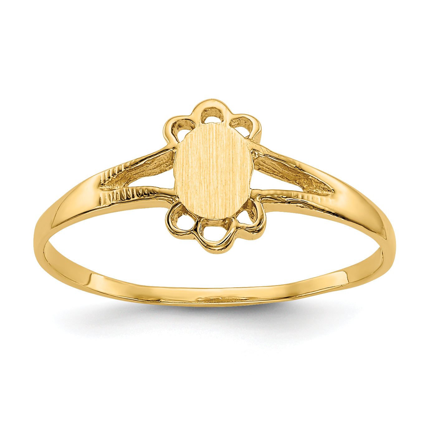 10k Children's Heart Ring Main image