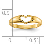 10k Children's Heart Ring
