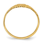10k Childs Heart Ring
