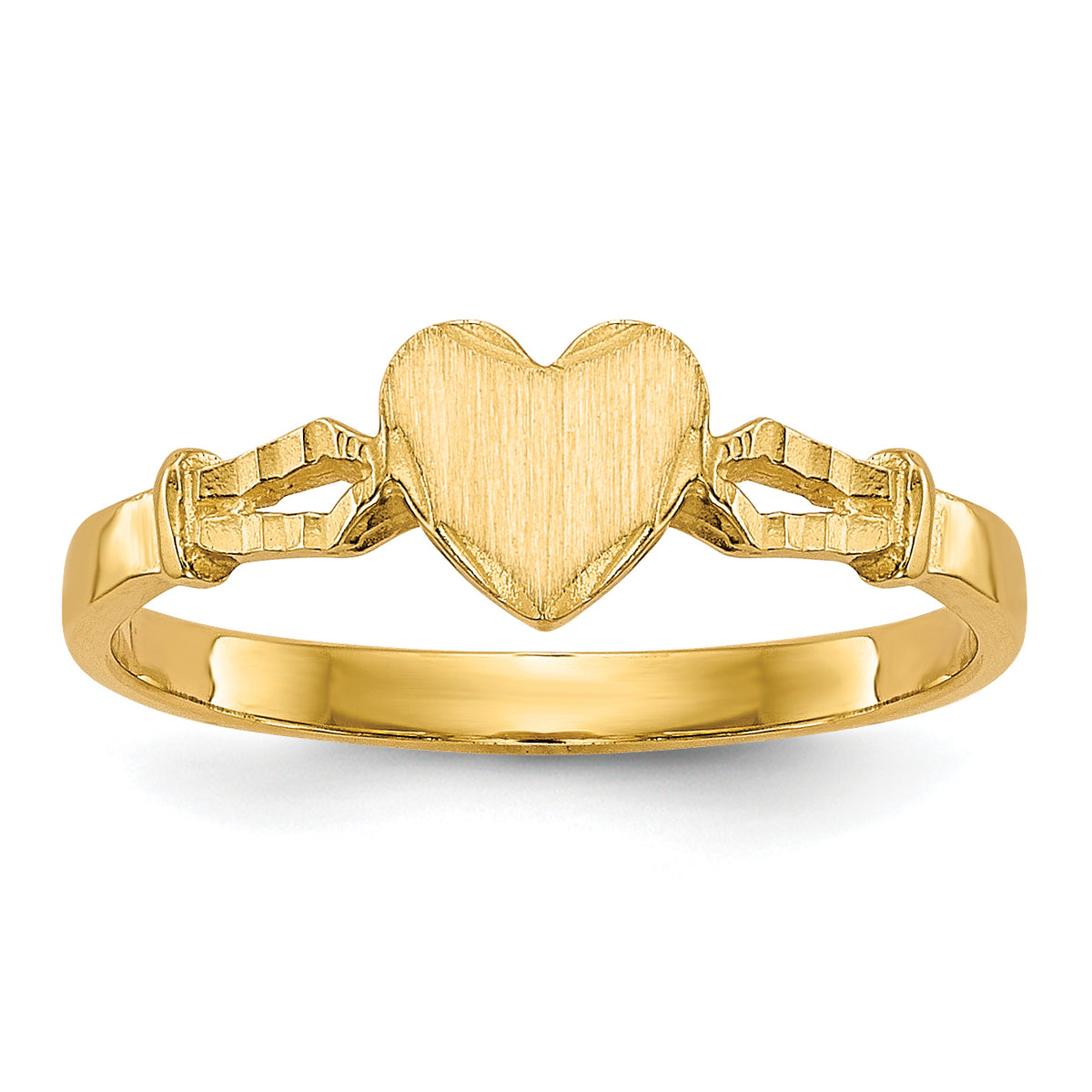 10K Polished Dome Ring