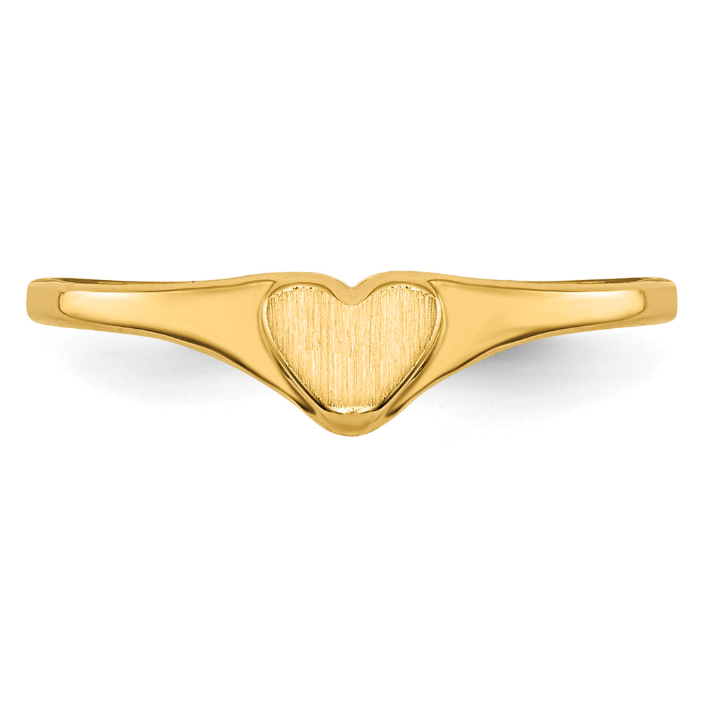 10k Children's Heart Ring
