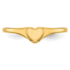 10k Children's Heart Ring