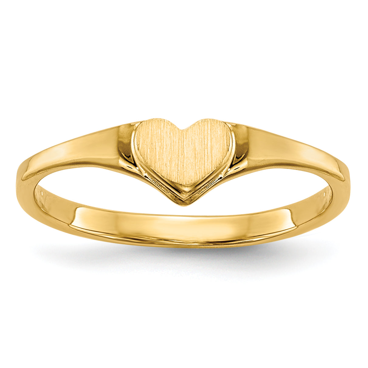 10K Polished Dome Ring Main image