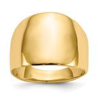 10K Heart Ring
