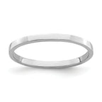 10KW Diamond-cut Textured Rope Band Ring