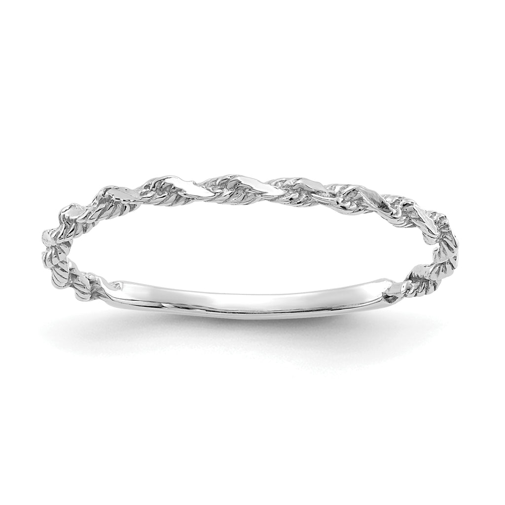 10K Greek Key Toe Ring