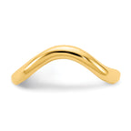 10k Polished Toe Ring