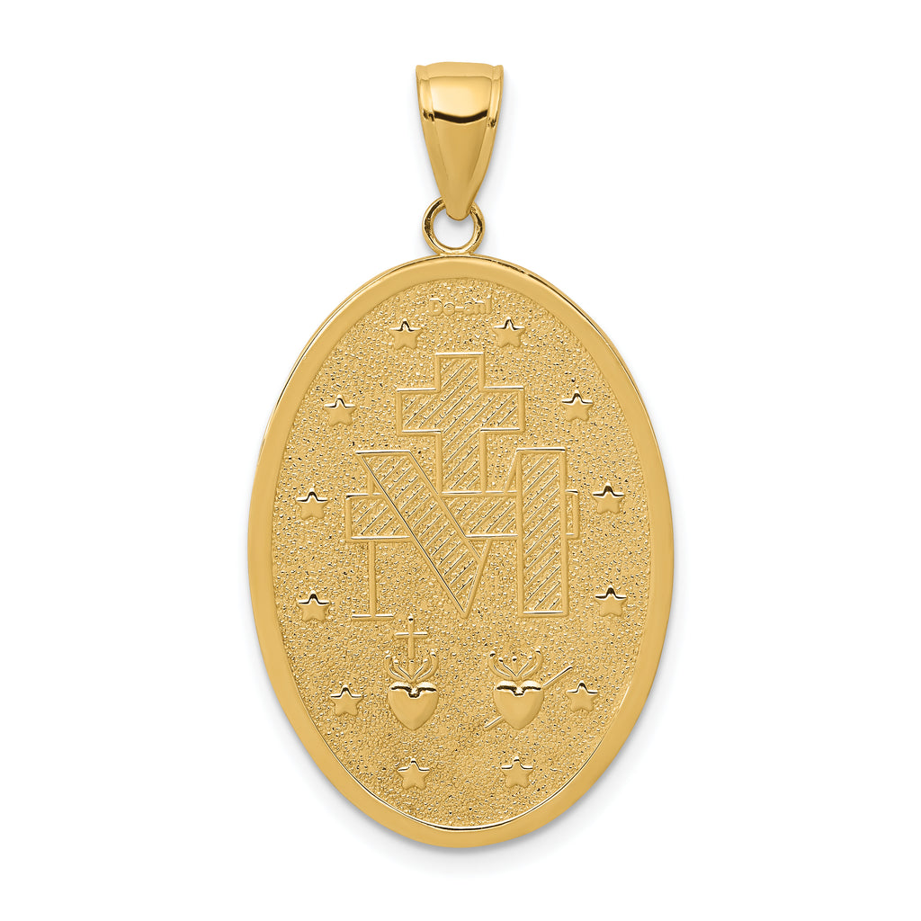 10k Miraculous Medal Pendant