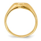 10K Childs .005ct. Diamond Ring Mounting (No Stone Included)