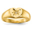 10K Childs .005ct. Diamond Ring Mounting (No Stone Included)