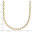 10k 4mm Oval Link 18 inch Necklace
