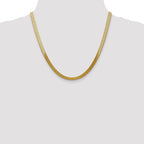 10k 5mm Silky Herringbone Chain