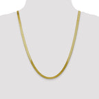 10k 5mm Silky Herringbone Chain