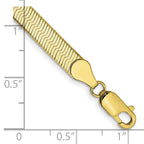 10k 5mm Silky Herringbone Chain