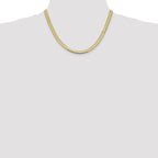 10k 5.5mm Silky Herringbone Chain