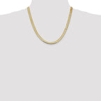 10k 5.5mm Silky Herringbone Chain