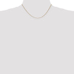 Spiga Chain Necklace in 10K Yellow Gold, 10–30 Inch - Sophia Jewelers
