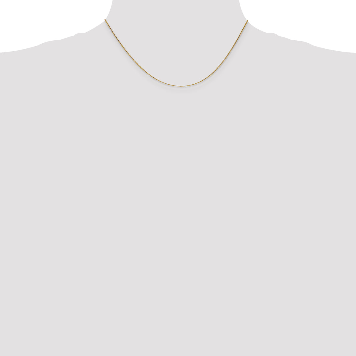 Spiga Chain Necklace in 10K Yellow Gold, 10–30 Inch - Sophia Jewelers