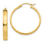 10k Polished Hoop Earring
