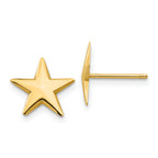 10k Nautical Star Post Earrings