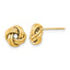 10k Polished Double Love Knot Post Earrings