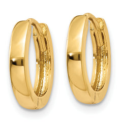 10k 2.25mm Hinged Hoop Earrings